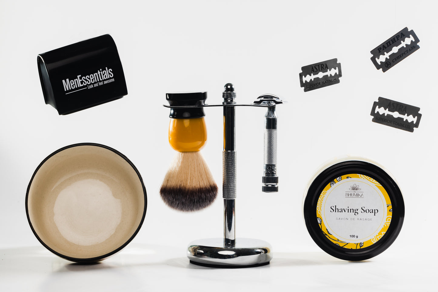 PureBadger Chrome Shaving Stand